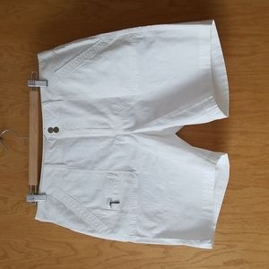 LL Bean ripstop cargo shorts, size 14, color: Sea Salt (cream) NWT